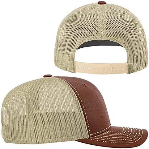 כובעי משאיות רקמות בהתאמה אישית לגברים כובע רשת Snapback מתכוונן נהדר לכובע בייסבול בחוץ