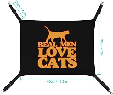 אמיתי גברים אהבת חתולים לחיות מחמד ערסל נוח מתכוונן תליית מיטת עבור קטן חיות כלבי חתולי אוגר