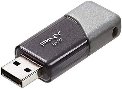 PNY 64GB USB 3.0 פלאש כונן ELITE TURBO נספח 3 דגם P-FD64GTBOP-GE צרור עם הכל מלבד סטרומבולי 4 PORT USB