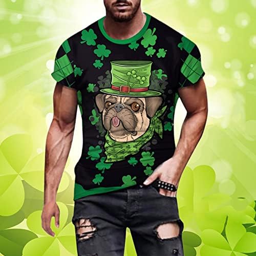 NYYBW MENS MINSCLE TIRT THIRL SAINT SAINT PATRICK, Wear Room Roem Wake Waloce חולצה אתלט