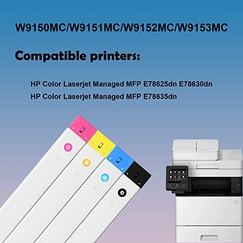 SplendIdcolor ייצור מחדש 1 PACK CYAN W9151MC מחסנית טונר החלפת צבע HP Laserjet מנוהל MFP E78625DN E78630DN