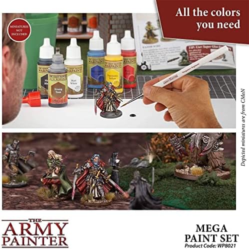 את צבא צייר מיניאטורי ציור ערכת עם משחק מלחמה גדוד מיניאטורות מברשת צבע-מיניאטורי צבע סט עבור מיניאטורי