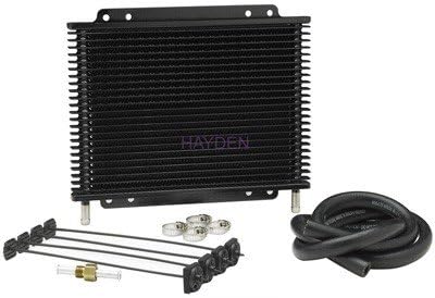 Hayden Automotive 678 אוניברסלי Rapid-Cool-Cool 9.5 ”x 11” תוסף תוסף מקרר תיבת הילוכים-לא להחלפה ישירה