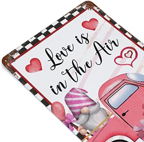 אהבת יום האהבה נמצאת בשלטים מתכת אוויר משאית גנום מותאמת אישית פח שיק שלט שיק כפרי שלטי חדר שינה בסגנון