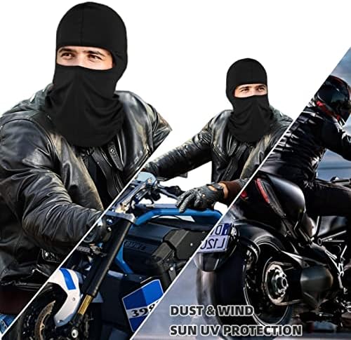 גרב פנים מסכות סקי מסכה: 6 חבילה מלא פנים כיסוי אופנוע חיצוני מגן צעיף פו שיאסטי מסכת עבור גברים נשים
