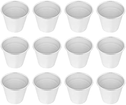 Alremo Huangxing - 12 יחידות כוסות עוגה כוסות פודינג כוסות כוסות פודינג תבניות פודינג אספקת אפייה
