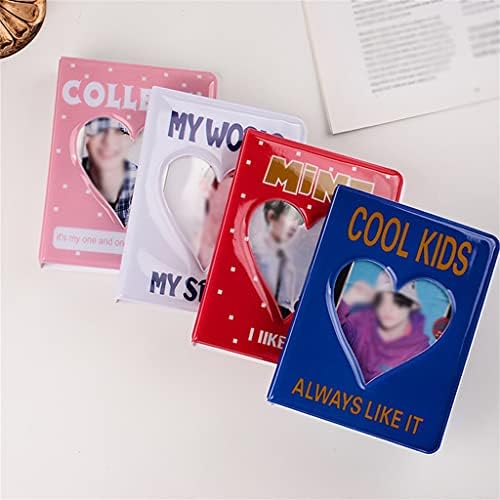 Jydbrt אלבום אלבום מחזיק כרטיס קבלת אחסון Hollow Love Love Heart Holder Card Card Card Bucord Photocard