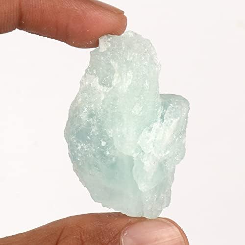 Gemhub 107.95 CT Aquamarine Gemstone כיתה AA Gem Gem Certified Aquamarine Sky Sky Aquamarine עבור WICCA