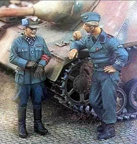 גודמואל 1/35 מלחמת העולם השנייה גרמנית טנק חייל שרף חייל דגם ערכת / אינו מורכב ולא צבוע מיניאטורי ערכת/י.