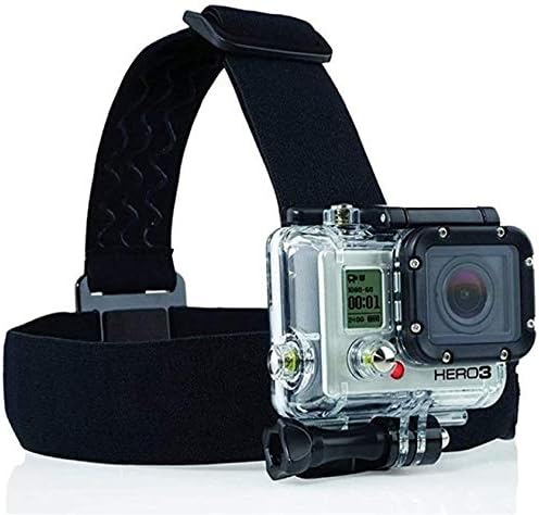 Navitech 8 ב 1 אקשן אקשן מצלמה ערכת משולבת עם מארז אדום - תואם למצלמת הפעולה של קייזר Baas X400 4K