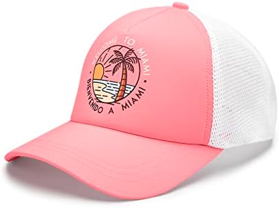 פורמולה 1 - סחורה רשמית - F1 מיאמי 2023 כובע - יוניסקס - ורוד - גודל: גודל אחד