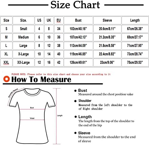 חולצת חולצה של סתיו סתיו לנשים לנשים שרוול קצר כותנה VNECK חולצה מזדמנת גרפית Z8 Z8