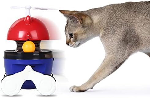 חיות מחמד איטי מזין חתול מזון לטפל מתקן צעצוע חתול כלב אינטראקטיבי מנת משכל אימון פאזל כדור מצחיק כוס