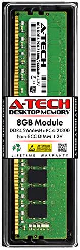 א-טק 8 ג ' יגה-בייט דד4 2666 מגה-הרץ אודים4-21300 קל19 דים מודול זיכרון זיכרון שולחני
