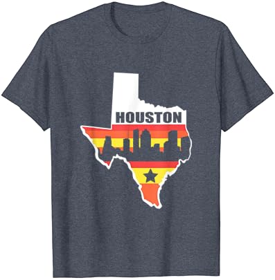 חולצת יוסטון טקסס וינטג 'דגל מדינת וינטג