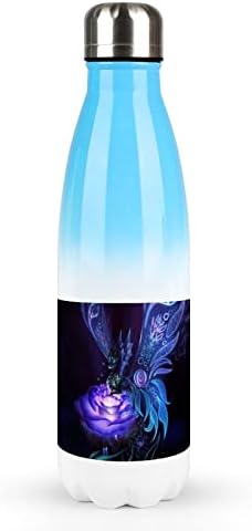דרקון פיות 17oz בקבוק מים ספורט נירוסטה ואקום מבודד צורת קולה בקבוק ספורט לשימוש חוזר