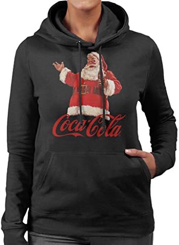 קוקה קולה בקבוק סנטה סנטה סווטשירט עם ברדס