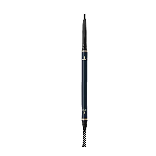 עיפרון גבות עמיד למים לאורך זמן לא דוהה משולש טיפ טבעי צבע כפול הסתיים עיפרון גבות עם סליל קשתות והילות
