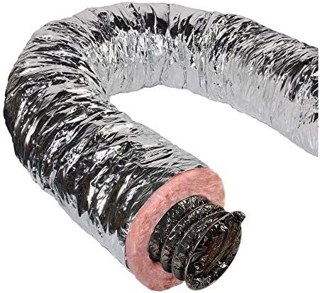 Duct Air Flex 6inx25ft כסף