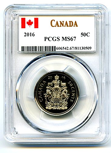 קנדה 50 סנט דולר MS67 PCGS