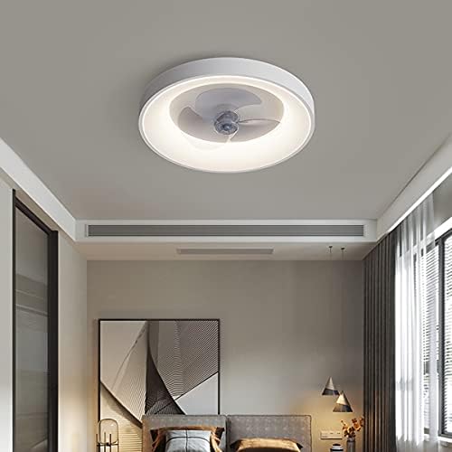 מאוורר תקרה של Cutyz עם תאורת מאווררי תקרה לחדר שינה עם מנורות הובילו אורות מאוורר תקרה מודרניים למאווררי