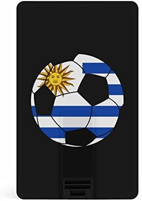 כרטיס אשראי בכדורגל של אורוגוואי כרטיס פלאש USB כונן זיכרון נייד כונן אחסון מפתח 32 גרם