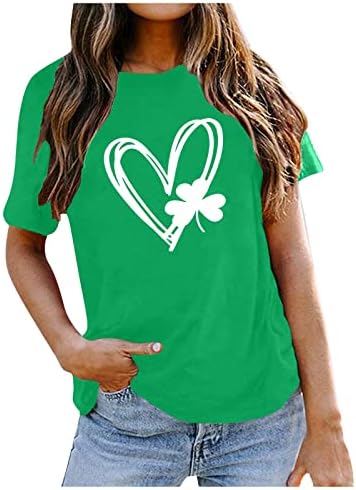 Fandream St. Patricks חולצות טיז 2023 שרוול קצר חולצות רגוע