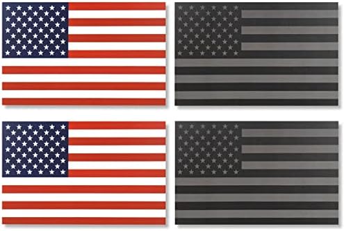 JBCD דגל אמריקאי מדבקות מגנט ארהב מגנט - לרכב שטח של משאיות רכב