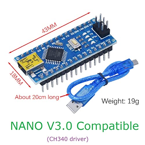 עבור Nanoo v3.0 לוח עבור Ardiuno Kompatibel Atmel Atmega328 CH340G בקר בקר 62
