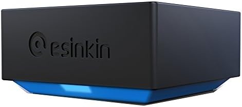 מתאם שמע Bluetooth של Esinkin + AC ל- DC מתאם כוח