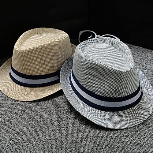 כובע עם צל גברים ונשים רטרו ג ' אז כובע אדמה בריטי שמש כובע נסיעות שמש כובע ענק כובע