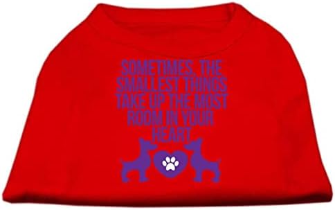 מוצרי חיית מחמד מיראז 'דברים קטנים ביותר של חולצת כלבים הדפסת מסך, גדולה, ירוקה