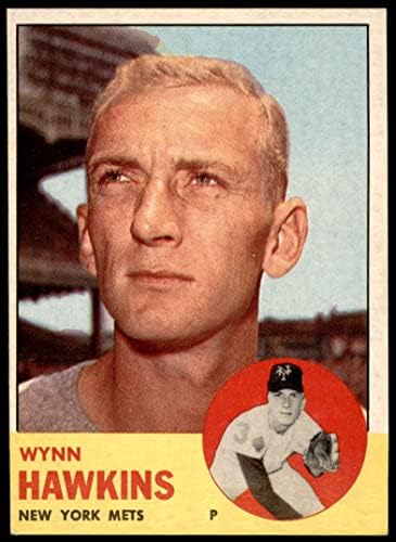 1963 Topps 334 Wynn Hawkins New York Mets Ex/MT Mets