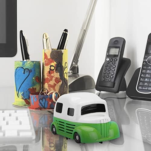 Solustre 1 PC קרם שולחן נייד אספן אוסף משרד פינת משרד למכונית מיני ללא שולחן עבודה אספקת שולחן עבודה
