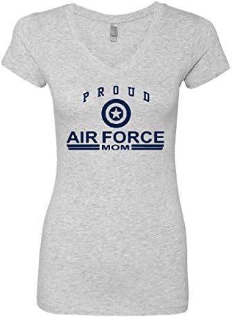 חיל האוויר הגאה אמא ​​V-Neck Thrurem