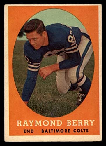 1958 Topps 120 Raymond Berry Baltimore Colts VG/Ex Colts SMU