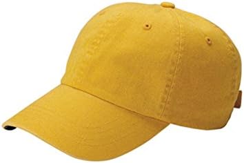 ז גברים של נמוך פרופיל רגיל צבוע כותנה אריג מתכוונן כובע