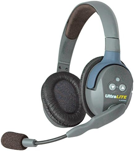 EARTEC UL3D ULTRALITE דופלקס מלא אלחוטי אינטרקום דו כיווני מערכת תקשורת לשלושה משתמשים-1 אוזניות אב-אוזניים