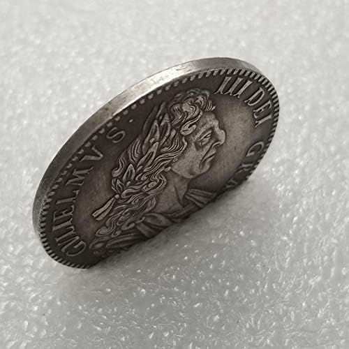 מלאכה 1700 העתק בריטי מטבעות מצופים כסף נדיר של חברים אספני משפחה מעודנים ומשמעותיים S