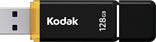 Kodak Ekmmd128GK103 - כונן USB 3.2/3.1/3.0-128 ג'יגה -בייט, 128 גו - סרייה קלאסית - דגם K100 - מעטפת
