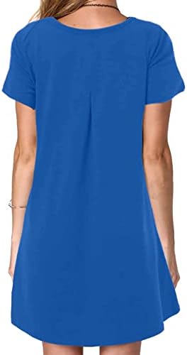 שמלות קיץ של 2023 נשים וינטג 'פרחוני שמלת טנק ללא שרוולים מודפסים, שמלות חולצת טריקו צווארון מזדמן עם