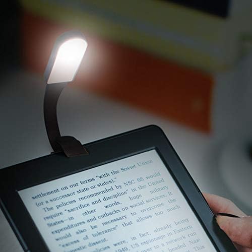 Futeni Mini Files Led סוללה מופעלת קריאה יחידה ליל גמיש נטענת על חישה אור אור קליפ LED CLIP USB אור