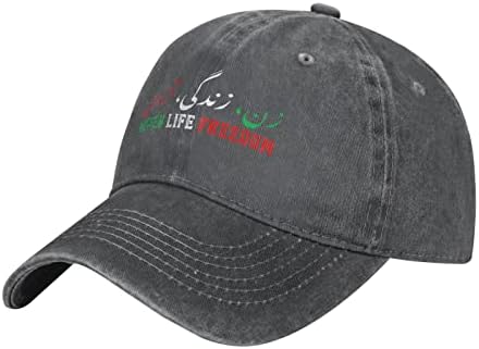 נשים חופש חופש טיול כובעים לגברים זאן זנדגי אזאדי פרסי קליגרפיה כובעי ספורט לגברים כובע מתכוונן