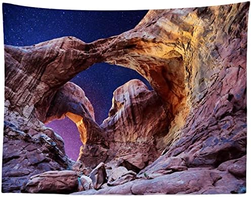 Corfoto 9x6ft Nature Night Night Noctopopup Starry Sky Arches Parkport