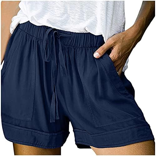 מכנסיים קצרים של חוף עמוק לנשים, מכנסיים קצרים של המותניים הקיץ המותניים בקיץ מכנסיים קצרים בסגנון אתני