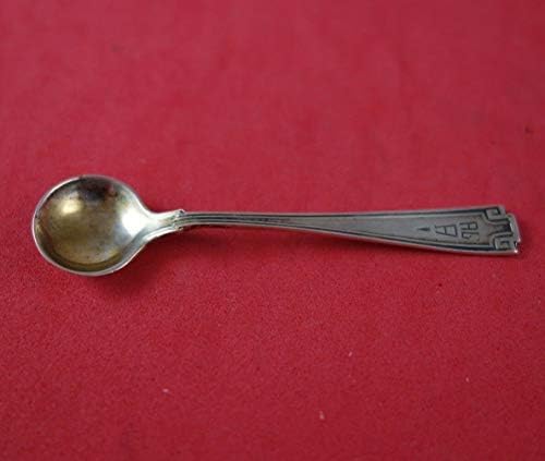 Etruscan מאת Gorham Sterling Silver Salt Spoon Gold נשטף 2 7/8
