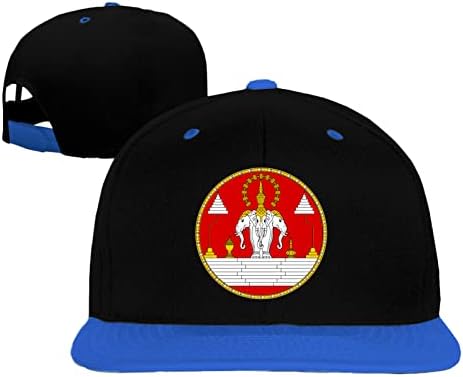 מעיל הנשק המלכותי של כובעי הכובע של לאוס היפ הופ בנים כובעי בייסבול כובעים