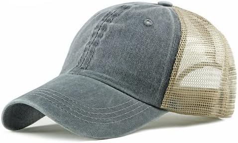 נהג משאית כדור כובע רשת בז ' חזרה מתכוונן כובע סנאפבק 2-טון כובע 6 פנל