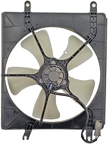 דורמן 620-242 מכלול מאוורר קירור מנוע התואם לדגמי הונדה נבחרים, שחור