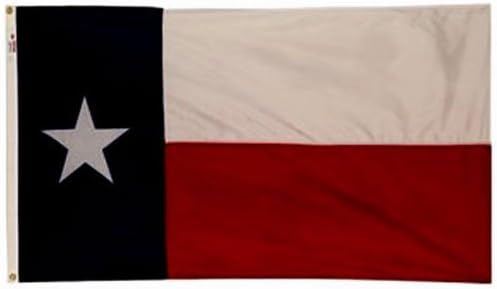 יצרני דגל annin טקסס דגל מדינת ארהב מיוצר למפרט רשמי של עיצוב המדינה, 4X6 רגל